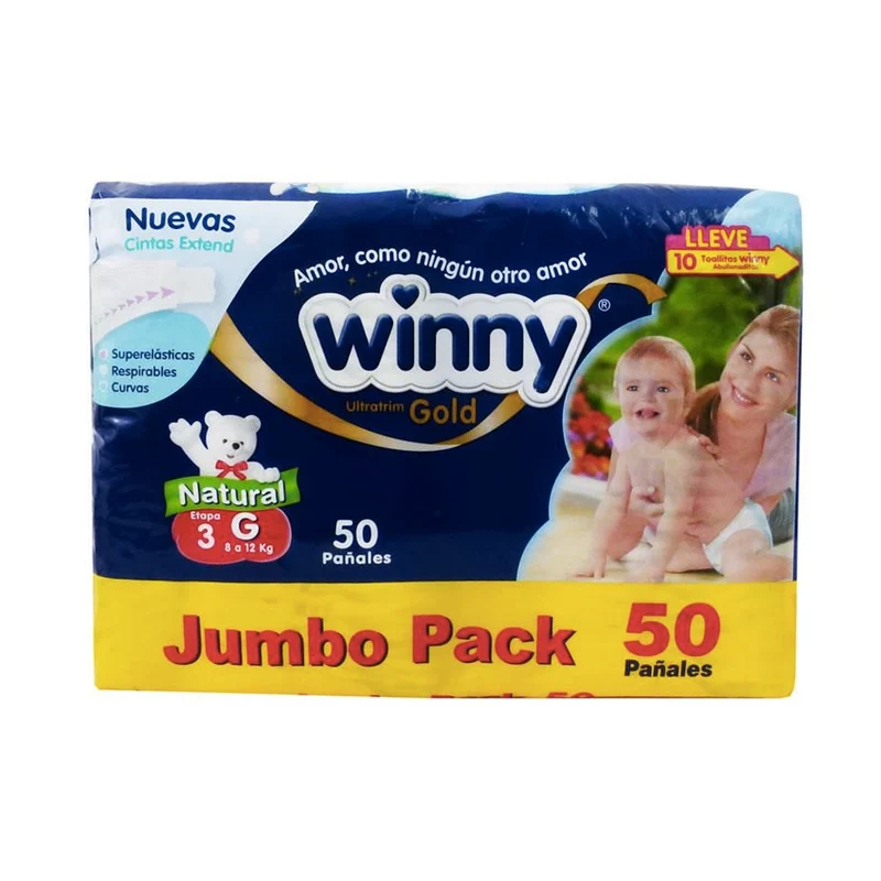panales winny ultratrim gold etapa 3 paq x50