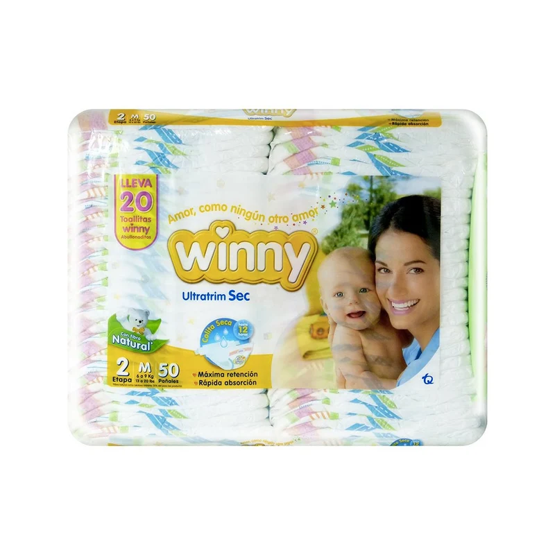 panales winny ultratrim sec etapa 2 paq x50