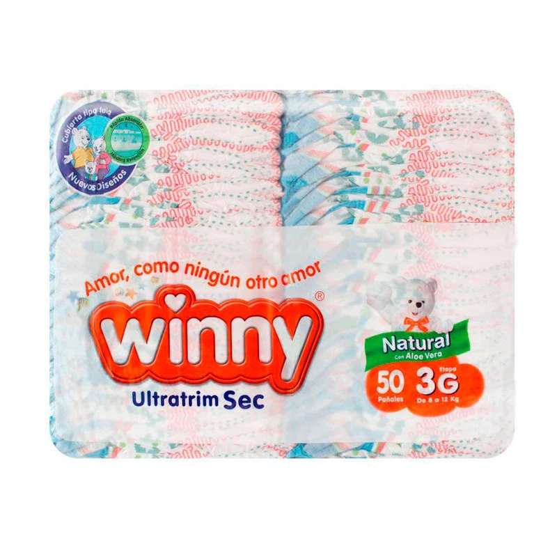 panales winny ultratrim sec etapa 3 paq x50