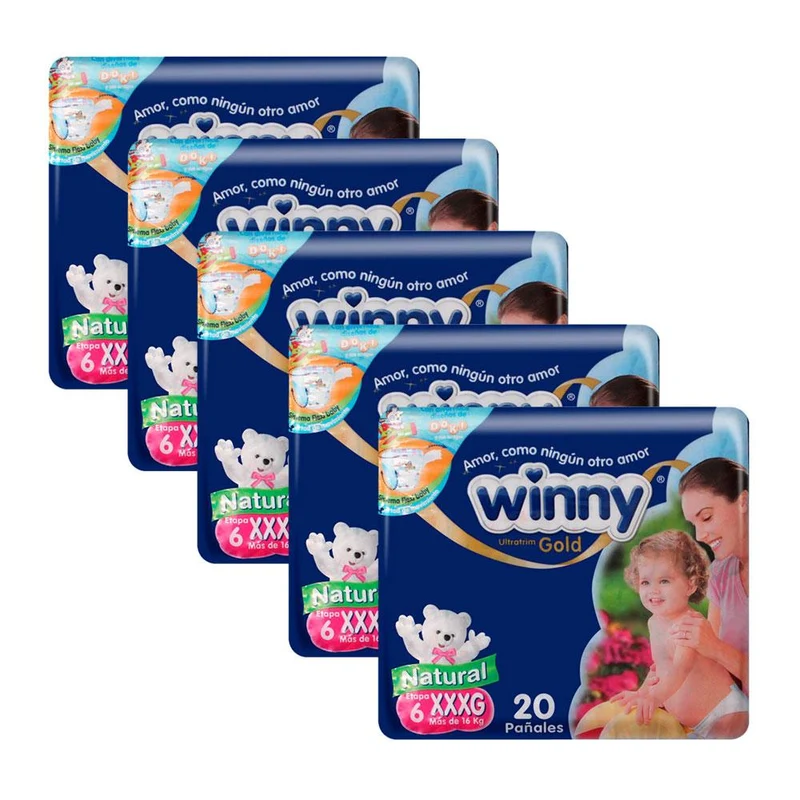 combo winny ultratrim gold etapa 6 pack x100