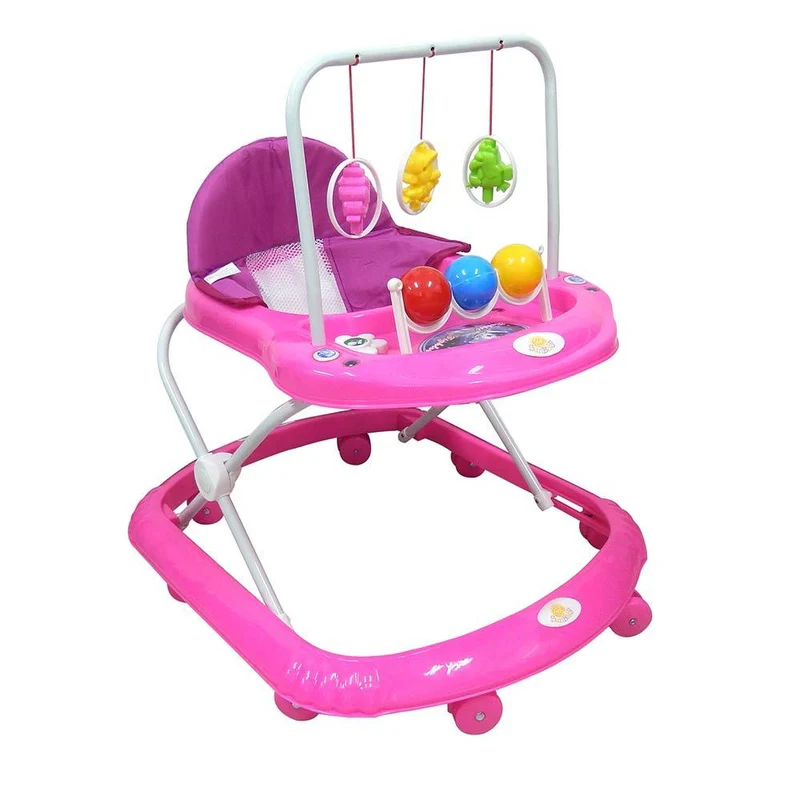 caminador bolas eco rosado