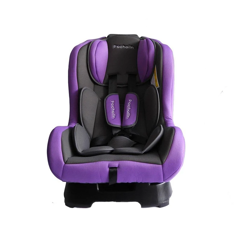 silla de carro morada