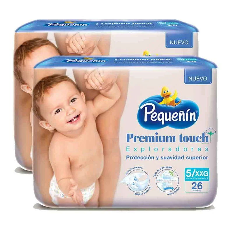 combo etapa 5 pack x 52 panales pequenin premium touch