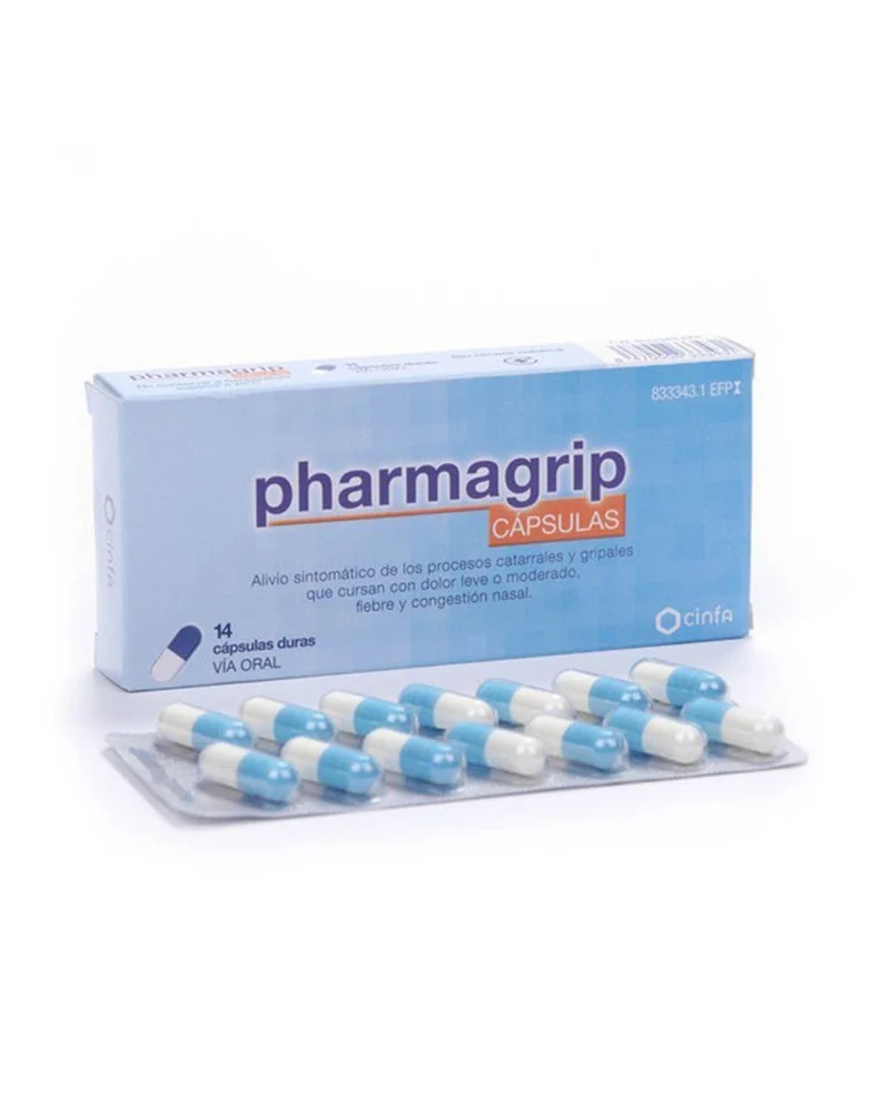 PHARMAGRIP 14 Cápsulas