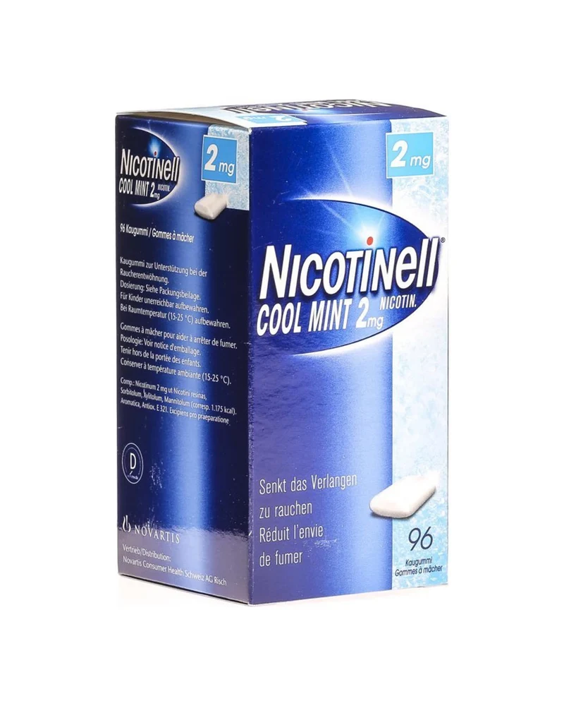 NICOTINELL Cool Mint 2MG 96 Chicles