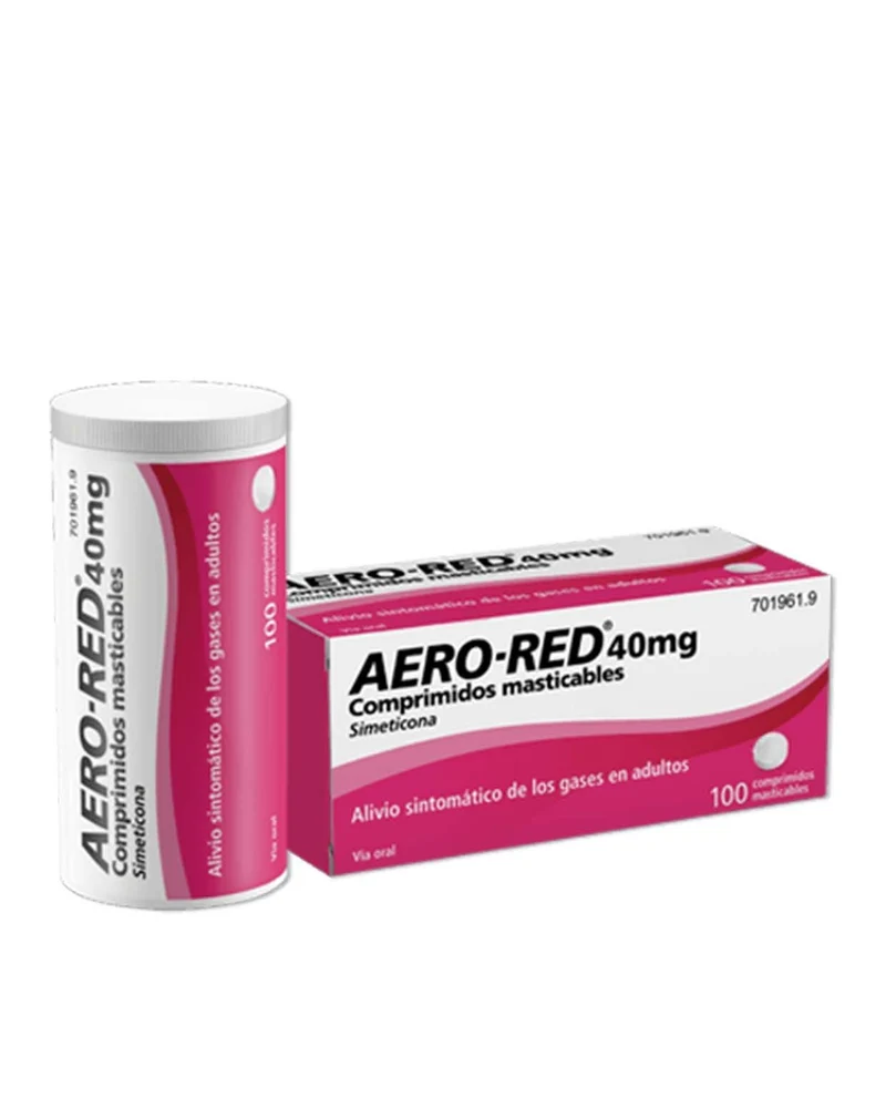 AERO RED 40MG 100 Comprimidos Masticables