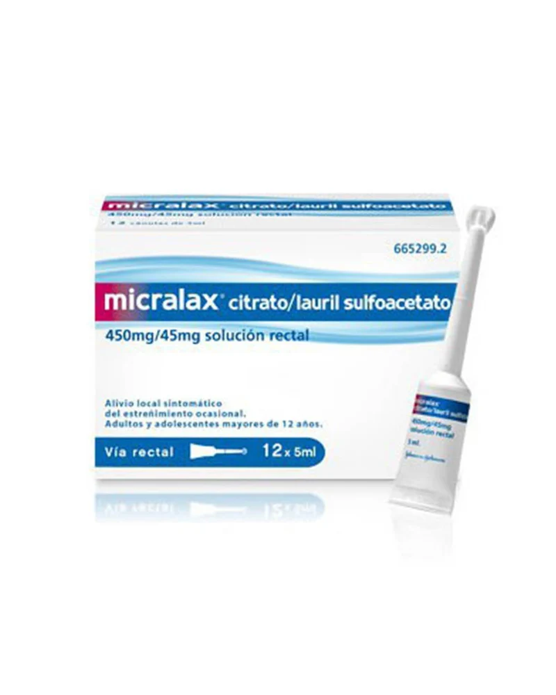 MICRALAX Emulsión Rectal 12 Microenemas 5ML