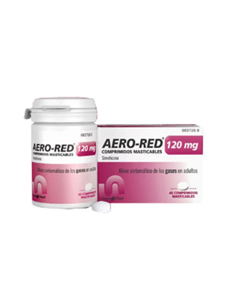 AERO RED 120MG 40 Comprimidos Masticables