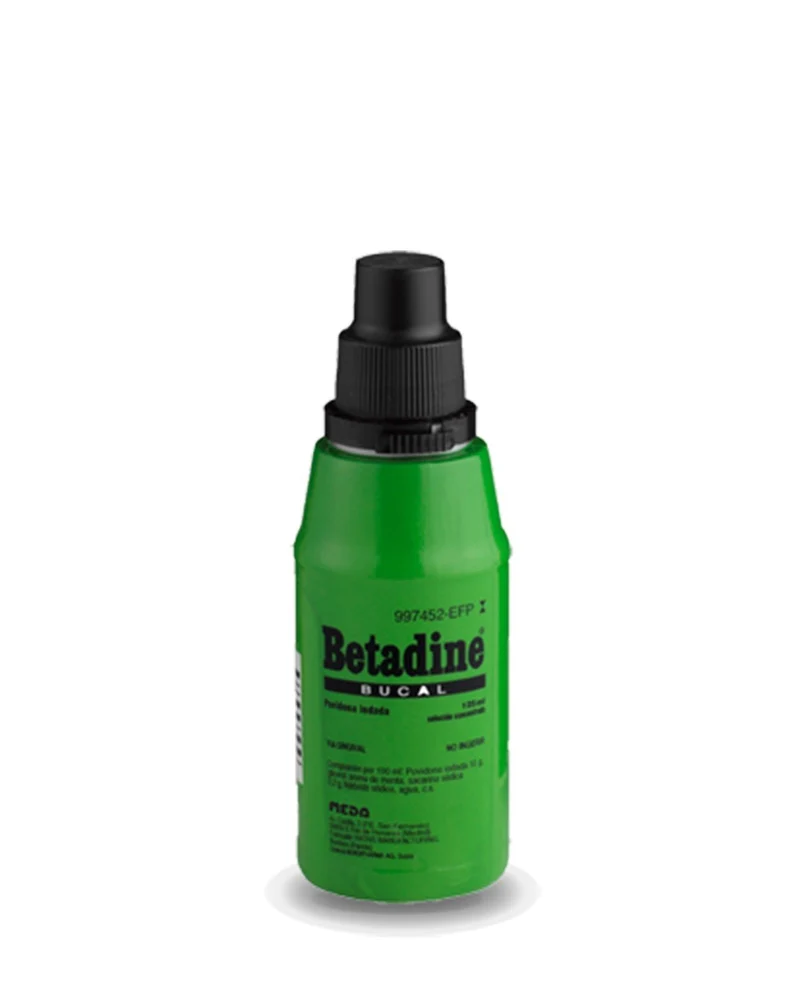 BETADINE Bucal 10% Solución Tópica 125ML