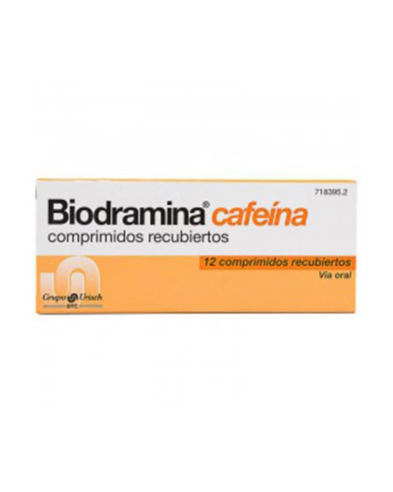BIODRAMINA Cafeína 12 Comprimidos