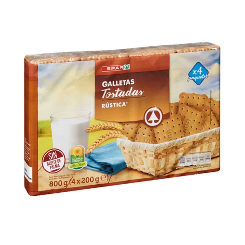 Galletas Tostadas Rústicas SPAR
