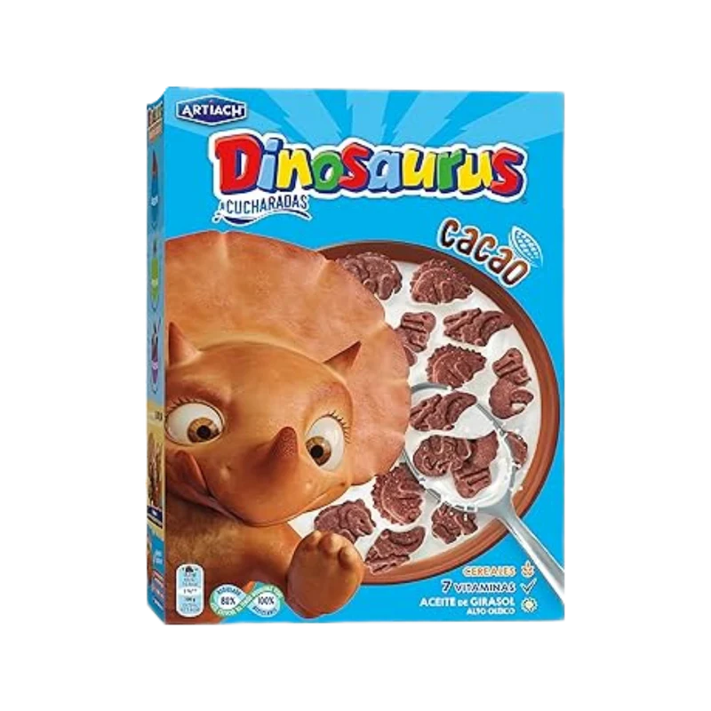 Dinosaurus a Cucharadas Cacao