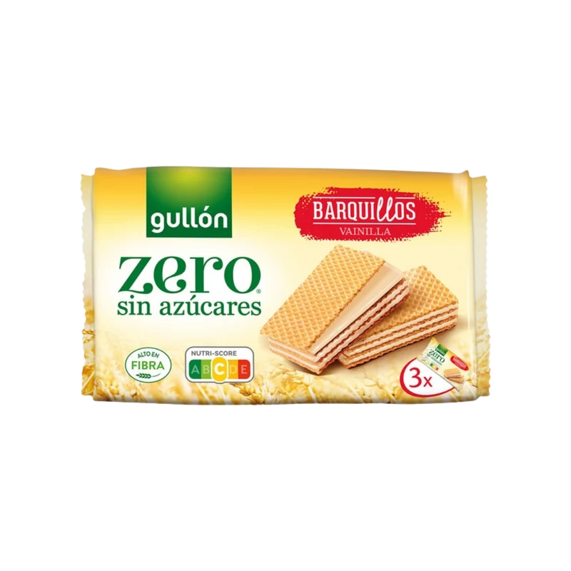 Barquillos de Vainilla Sin Azúcar Gullón