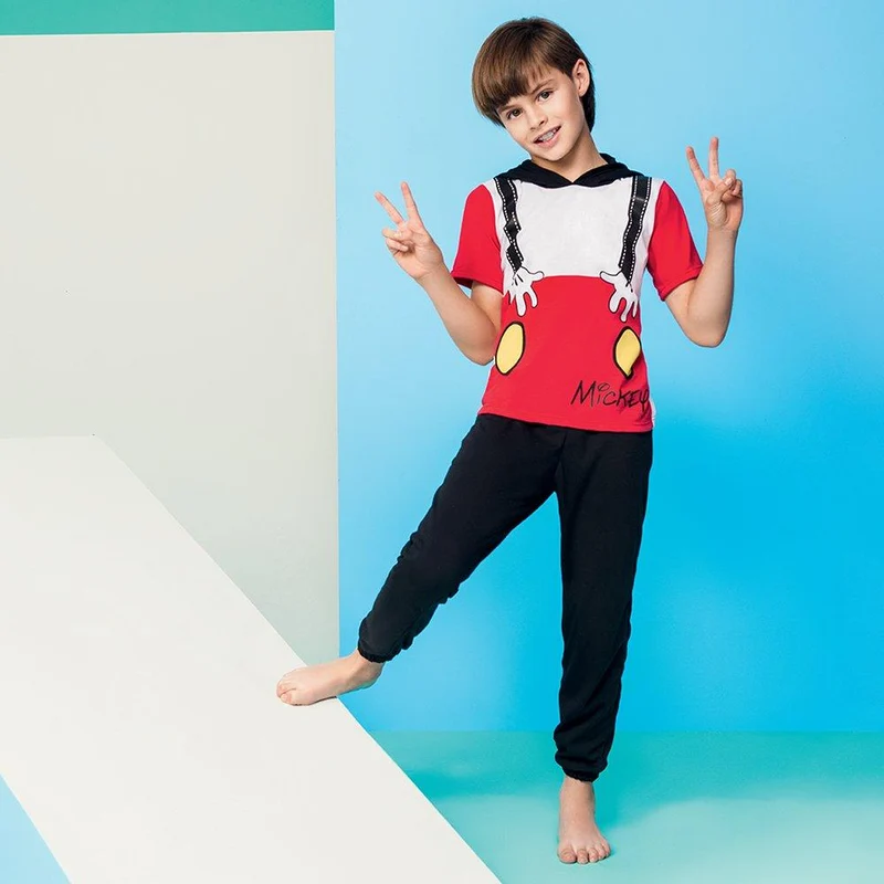 pijama conjunto pantalon manga corta