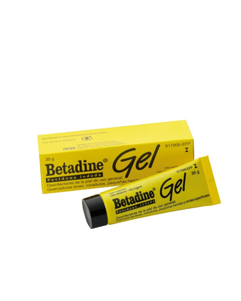 BETADINE 100MG/G Gel Tópico 30G