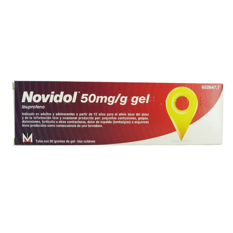 NOVIDOL Gel 50Mg/G 60G