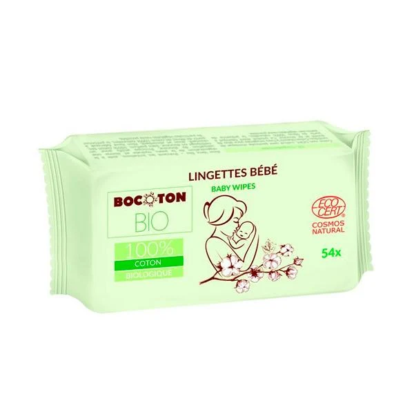 Toallitas de Bebé Bocoton 54 uds