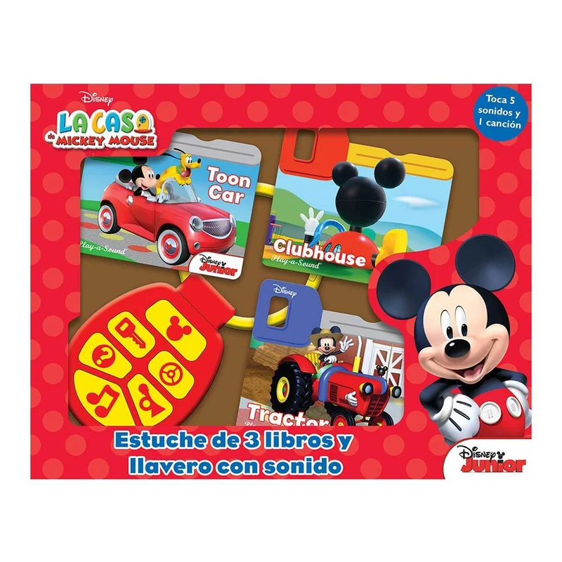 la casa de mickey mouse llavero con so