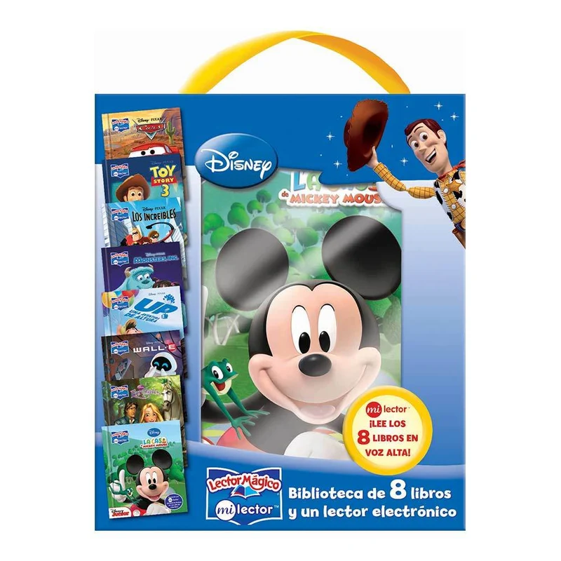 biblioteca disney pixar lector magico 8 marca phoenix