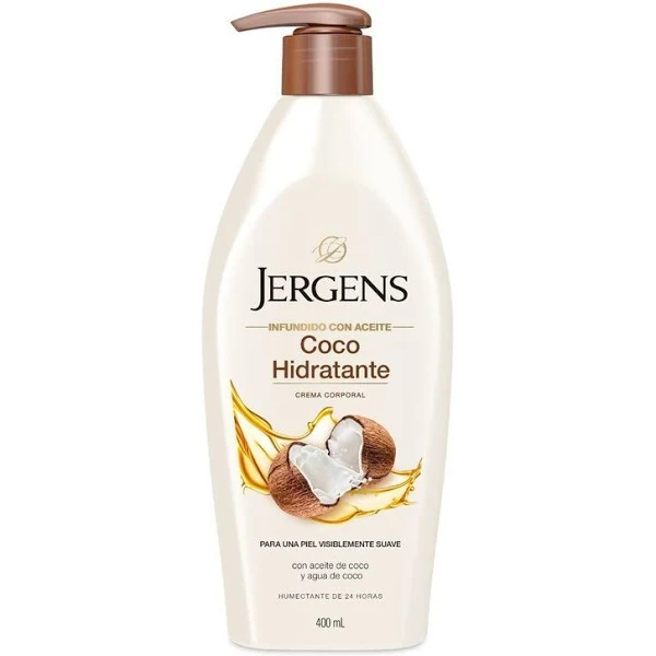 Crema Corporal Coco Hidratante 400ml Jergens