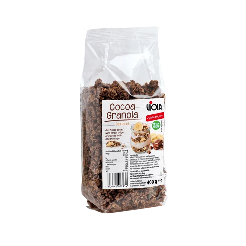 Viola Granola de Cacao con Plátano 400g