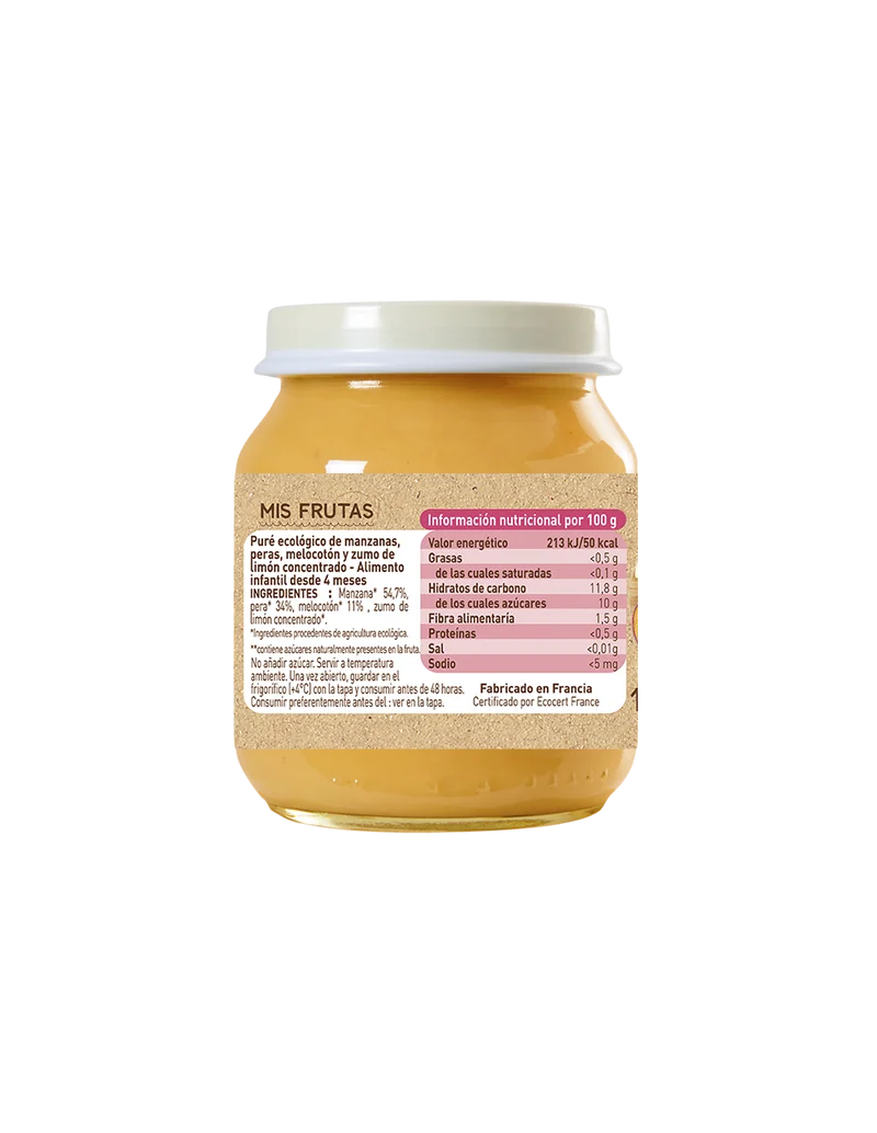 Tarrito Delicia de Frutas Babybio 130g