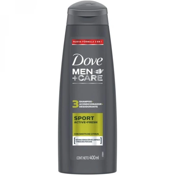Shampoo Men Sport Active+Fresh 400ml Dove