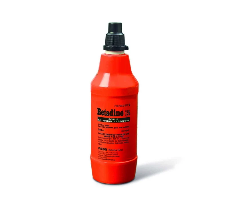 Betadine Jabonoso Desinfectante 7.5% 500ML