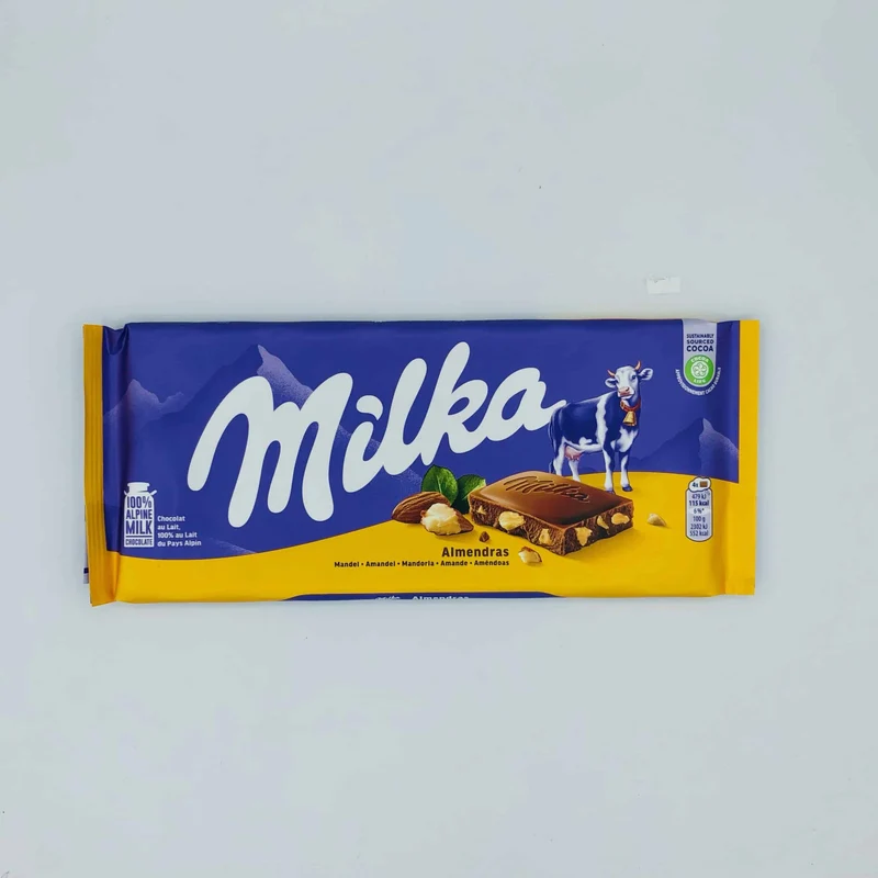 Chocolate Milka con Almendras 125g