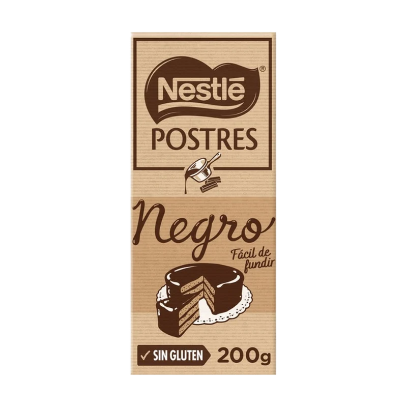 Chocolate Negro Postres Nestlé 200g