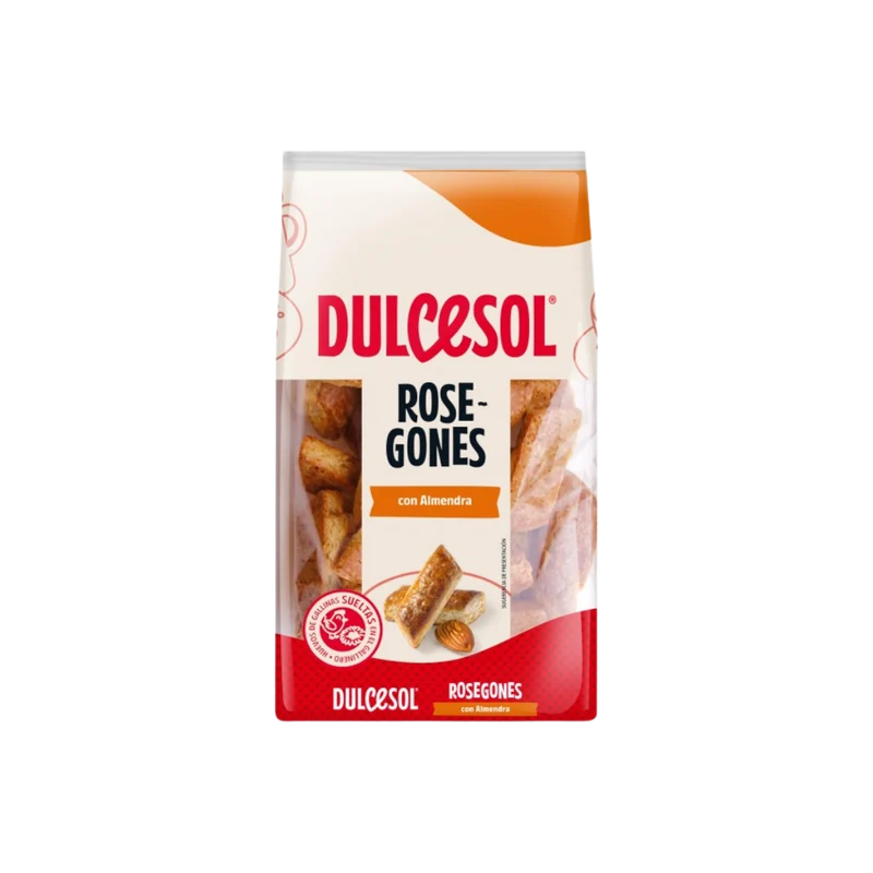 Dulcesol Rosegones con Almendra 200g