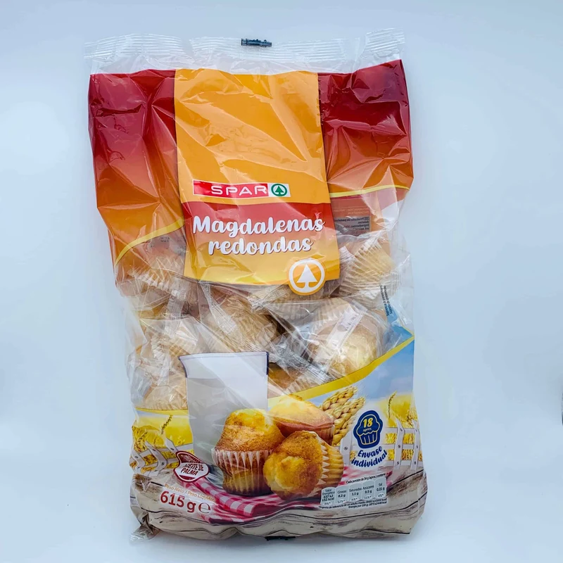 Magdalenas Redondas SPAR 615g