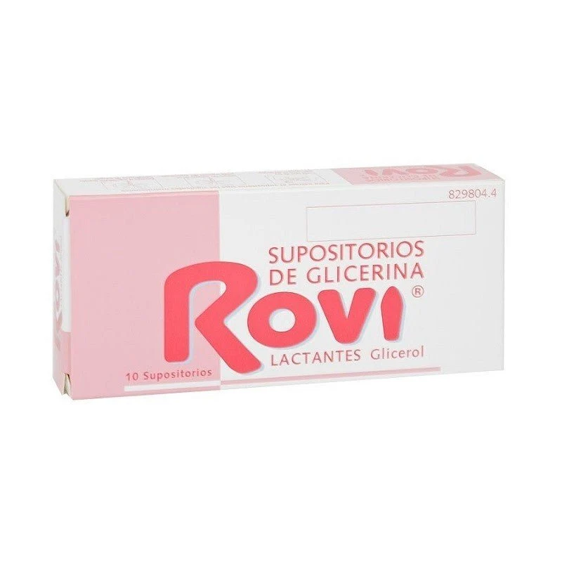 ROVI Supositorios de Glicerina para Lactantes 10 supositorios