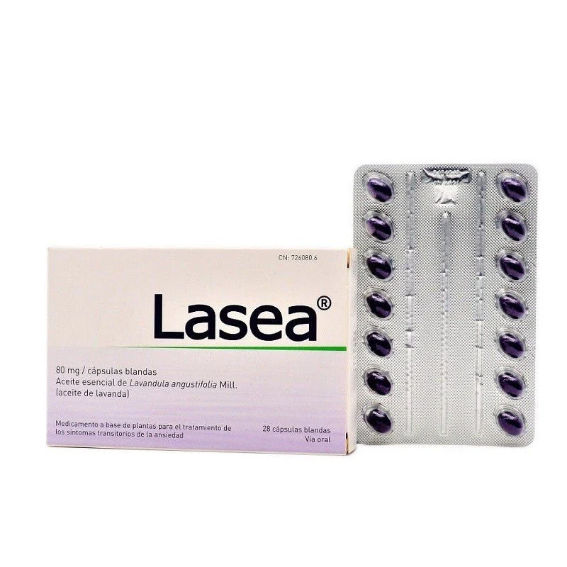 LASEA 80mg (28 Cápsulas Blandas)