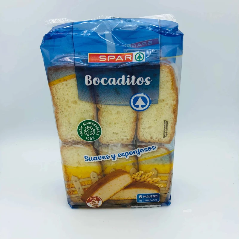Bocaditos de Bizcocho SPAR 370g