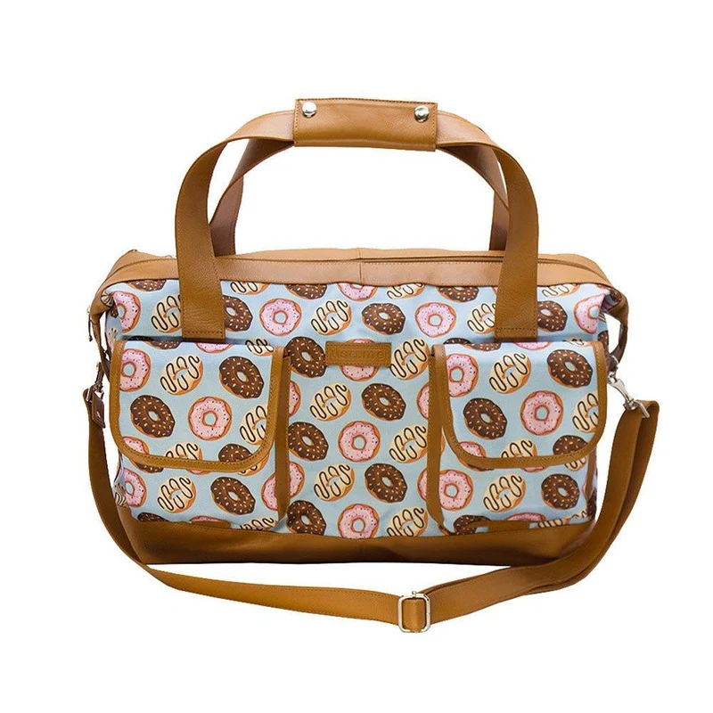 maleta little duffle donnuts colo azul claro marca use.me