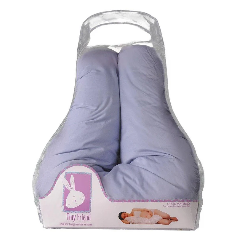 cojin embarazo incluye funda tiny friend azul
