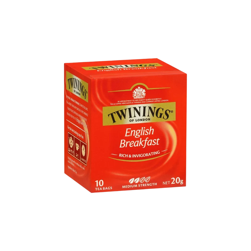 English Breakfast Tea Twinings 10s
