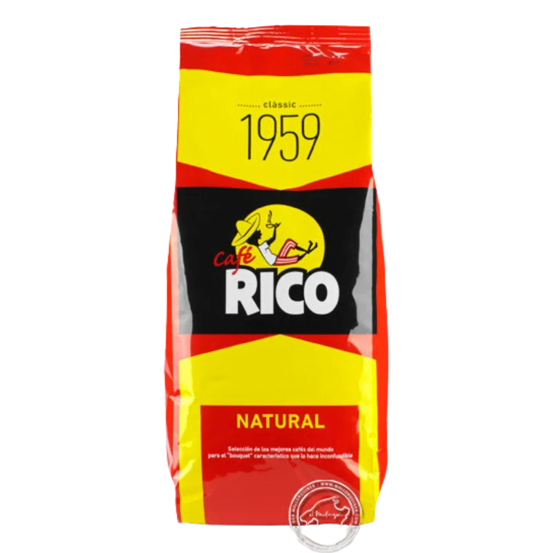 Café Rico Natural en Grano 1Kg