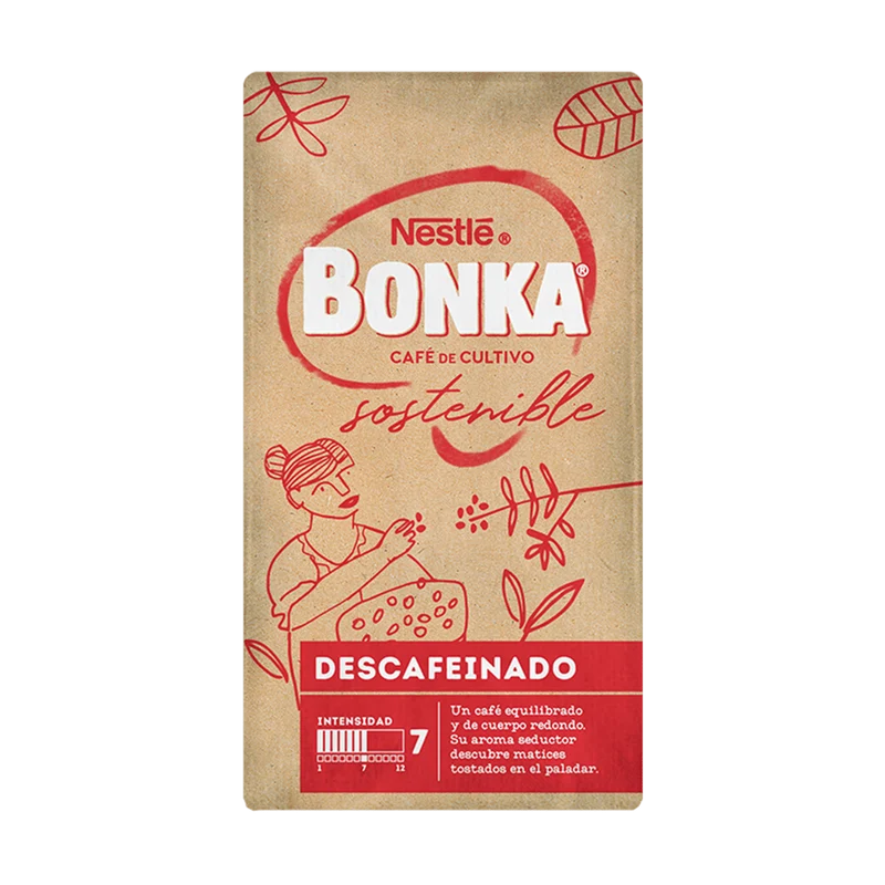 Café Molido Descafeinado Bonka