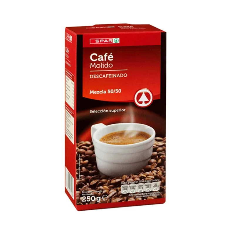 Café Molido Descafeinado SPAR