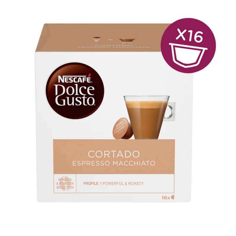 Cápsulas Dolce Gusto Cortado