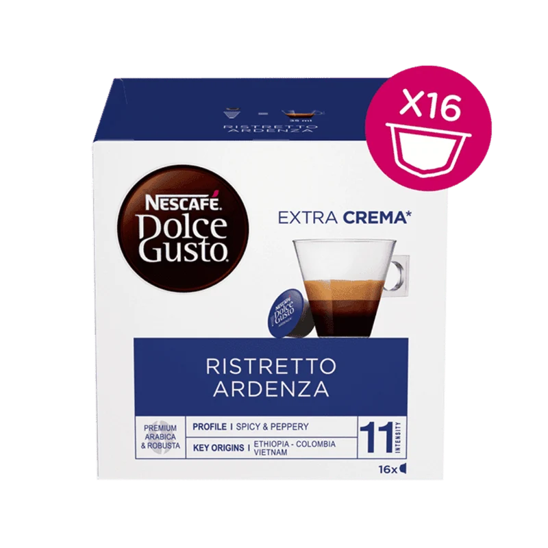 Cápsulas Dolce Gusto Ristretto Ardenza