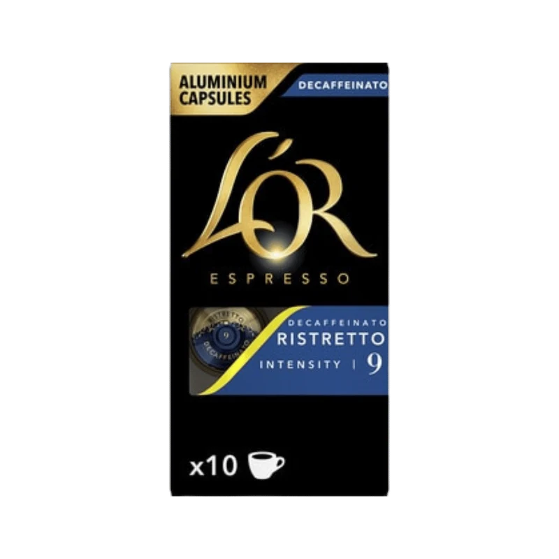 Cápsulas de Café Espresso L’Or Descafeinatto Ristretto