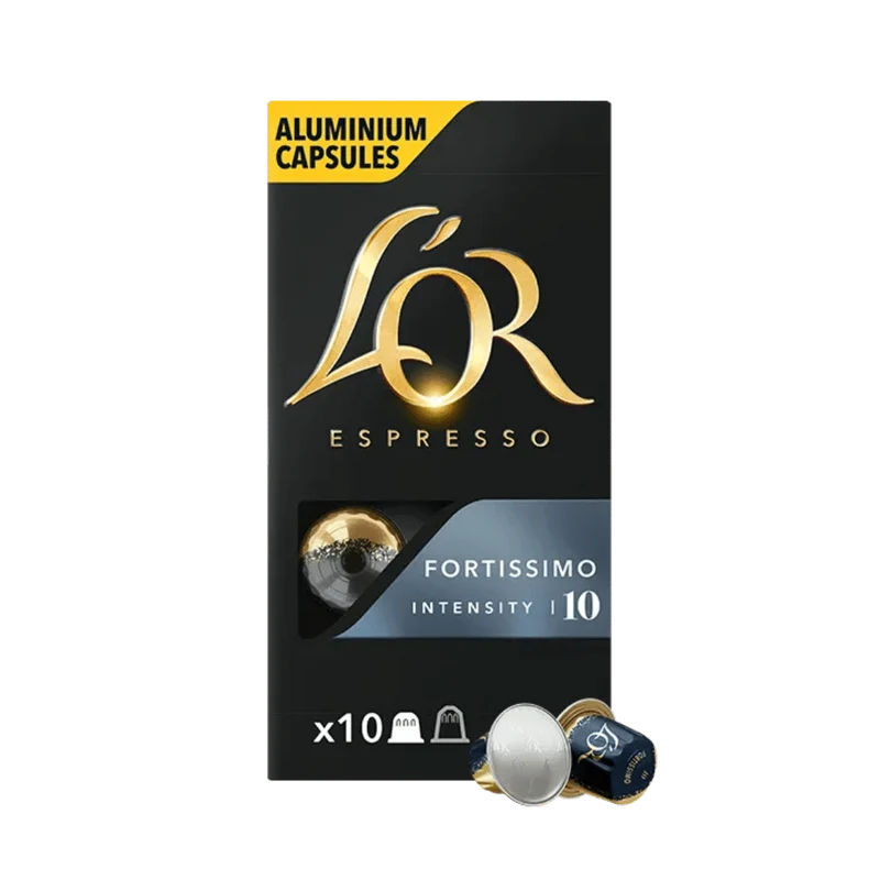 Cápsulas de Café Espresso L’Or Fortissimo