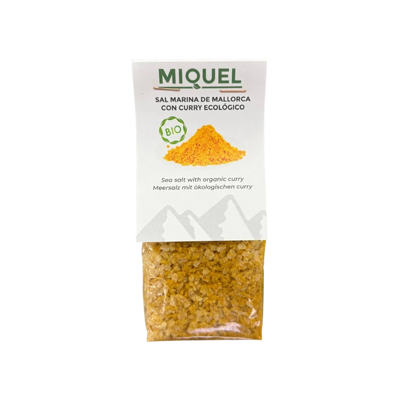 Sal Miquel de Mallorca con Curry Ecológico