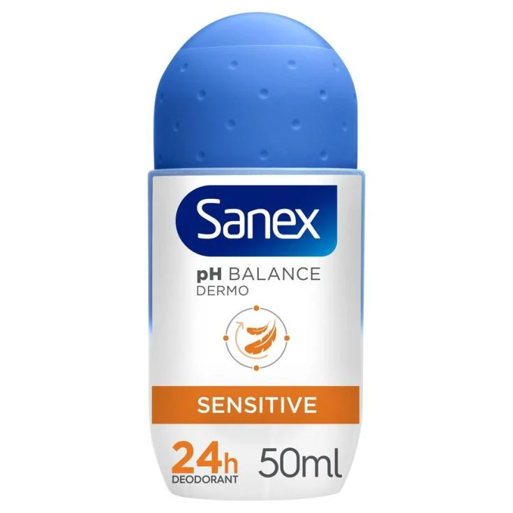 Desodorante roll on unisex dermo sensitive Sanex 50ml