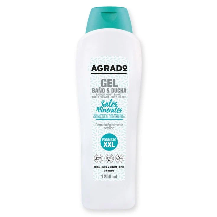 Gel baño/ducha sales minerales Agrado 1250ml