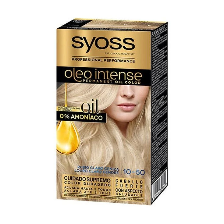 Tinte rubio claro oi 10-50 Syoss 50ml