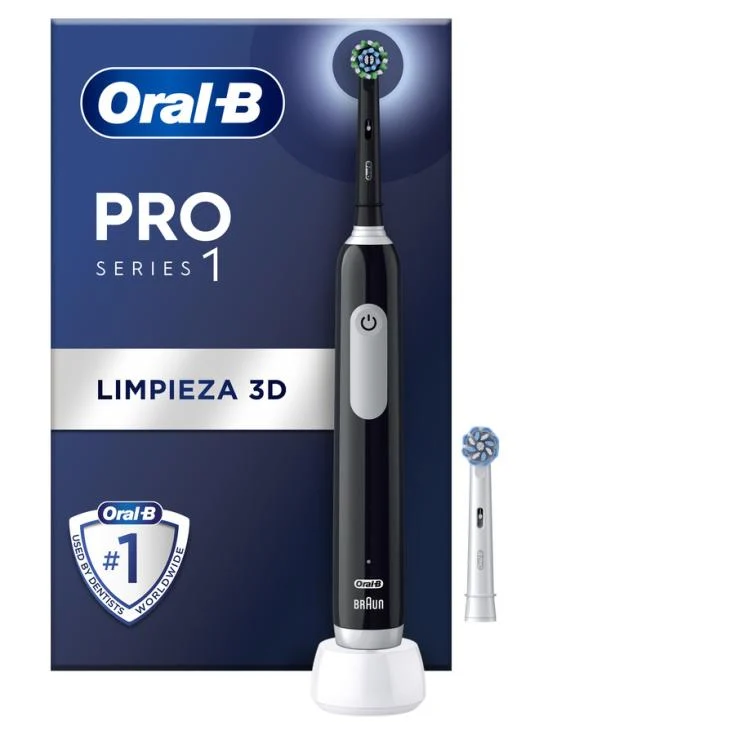Cepillo dental eléctrico pro1 negro Oral b 1u